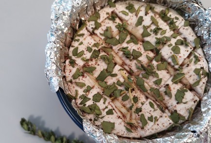 Фото шага рецепта Сыр бри запеченный в духовке 175950 шаг 8  