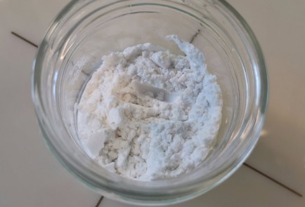 Фото шага рецепта Сыр филадельфия с красным базиликом 174153 шаг 9  