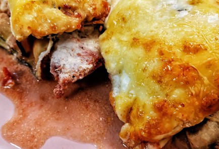 Фото шага рецепта Сырная лазанья из баклажанов 152604 шаг 16  