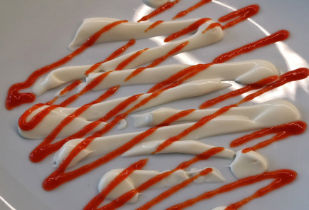 Фото шага рецепта Сырная яичница с брокколи 151955 шаг 9