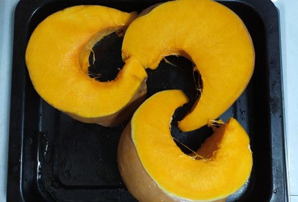 Фото шага рецепта Сырники с тыквой 190323 шаг 1  