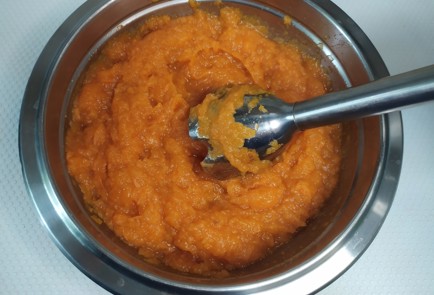 Фото шага рецепта Сырники с тыквой 190323 шаг 3  