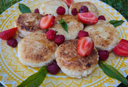 Фото шага рецепта Сырники с ванильным сиропом 186712 шаг 11  