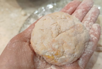 Фото шага рецепта Сырники с запеченной тыквой 190830 шаг 10  