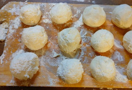 Фото шага рецепта Сырники в сливочнойогуртовой заливке в духовке 175939 шаг 11  