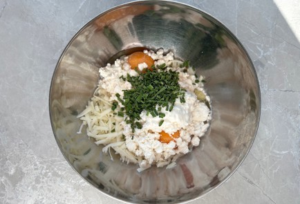 Фото шага рецепта Сырнотворожные вафли 189760 шаг 4  