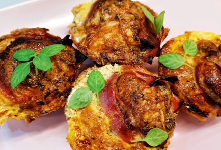 Фото шага рецепта Сырнояичные маффины 174445 шаг 11  