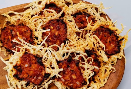 Фото шага рецепта Сырные чипсы кебаб 173342 шаг 11  