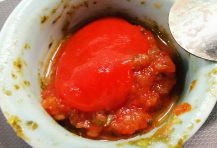 Фото шага рецепта Сырные чипсы кебаб 173342 шаг 4  