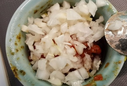 Фото шага рецепта Сырные чипсы кебаб 173342 шаг 6  