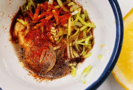 Фото шага рецепта Сырные чипсы с горчицей 173344 шаг 8  