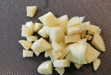 Фото шага рецепта Сырные чипсы с луком и аджикой 152489 шаг 6  