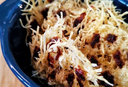 Фото шага рецепта Сырные чипсы с шужуком 152518 шаг 9  