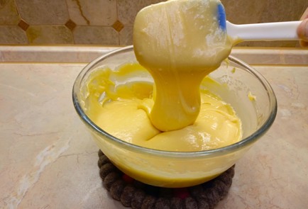 Фото шага рецепта Сырные профитроли гужеры 187927 шаг 7  