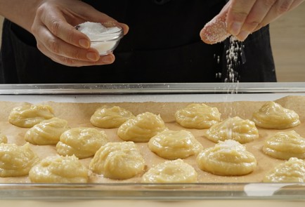 Фото шага рецепта Сырные шукеты 152994 шаг 9  