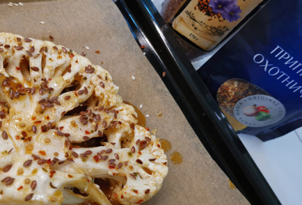 Фото шага рецепта Сырные стейки из цветной капусты 151974 шаг 6  