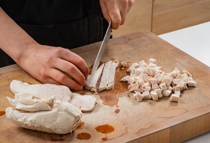 Фото шага рецепта Сырный суп с курицей 175464 шаг 10  