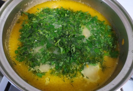 Фото шага рецепта Сырный суп 190190 шаг 9  