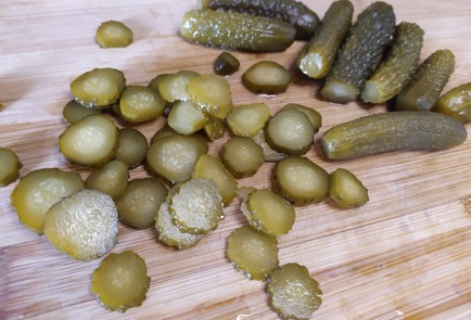 Фото шага рецепта Сытный картофельный салат с грудинкой 188991 шаг 3  