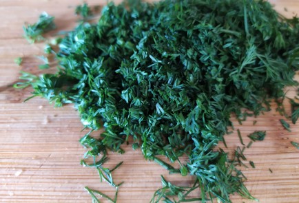 Фото шага рецепта Сытный картофельный салат с грудинкой 188991 шаг 4  