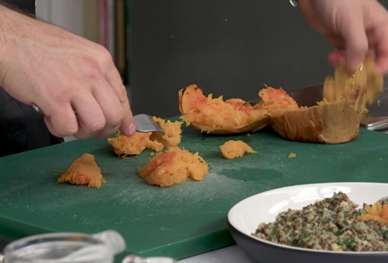 Фото шага рецепта Табуле из киноа с тыквой 151570 шаг 8  