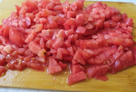 Фото шага рецепта Табуле с булгуром и овощами 189864 шаг 2  