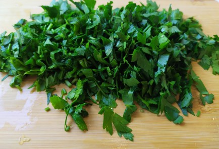 Фото шага рецепта Табуле с булгуром и овощами 189864 шаг 3  