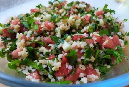 Фото шага рецепта Табуле с булгуром и овощами 189864 шаг 9  