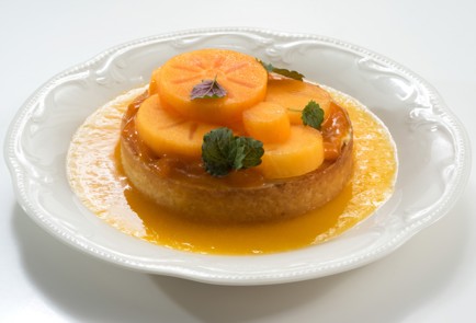 Фото шага рецепта Тарт с хурмой и облепихой 153002 шаг 27  