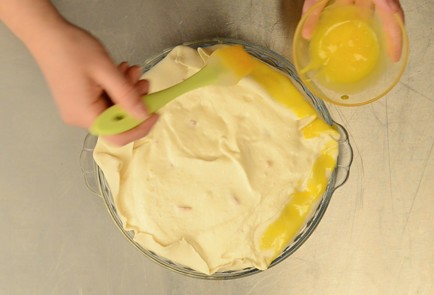 Фото шага рецепта Тарт с рикоттой лимонной цедрой и цукатами 49580 шаг 5  