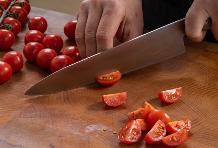 Фото шага рецепта Тарталетки с баклажанами брынзой и орехами 175285 шаг 4  