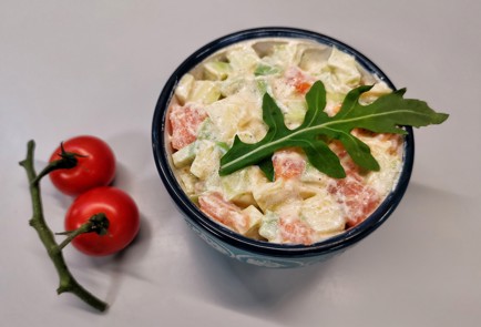 Фото шага рецепта Тартар из лосося и авокадо 175663 шаг 10