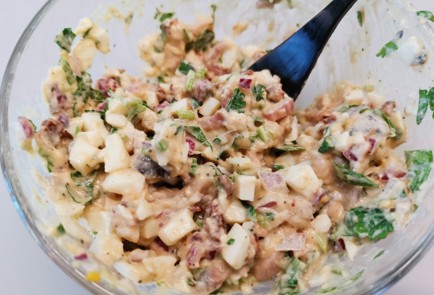 Фото шага рецепта Тартар из селедки 175954 шаг 13  