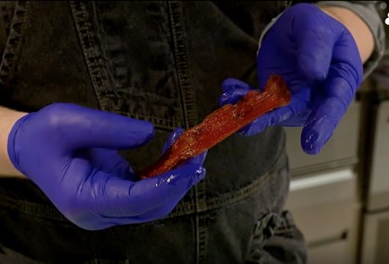 Фото шага рецепта Тартар из вяленого арбуза 139797 шаг 2