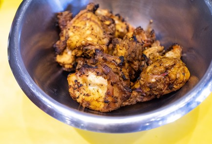 Фото шага рецепта Тажин с курицей и солеными лимонами 138584 шаг 4  