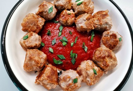 Фото шага рецепта Тефтели с сыром 191560 шаг 10