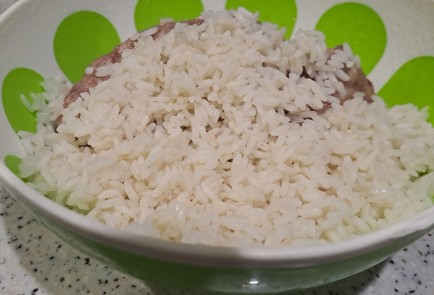 Фото шага рецепта Тефтели из свиного фарша в духовке 188599 шаг 9