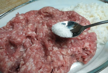 Фото шага рецепта Тефтели из индейки 190646 шаг 3  