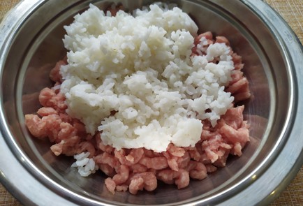 Фото шага рецепта Тефтели в томатном соусе 190092 шаг 1  