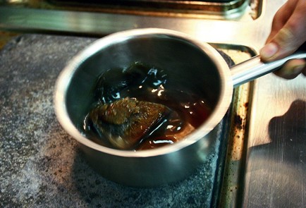 Фото шага рецепта Телячья печень с картофельным пюре 16428 шаг 2  