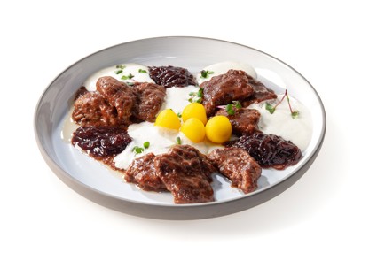 Фото шага рецепта Телячья печень с пряной грушей 174363 шаг 17  