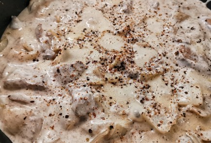 Фото шага рецепта Телячья печень в сметане 174736 шаг 8  