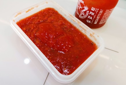 Фото шага рецепта Телячья печень в томатном соусе 186553 шаг 1  