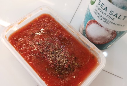 Фото шага рецепта Телячья печень в томатном соусе 186553 шаг 4  