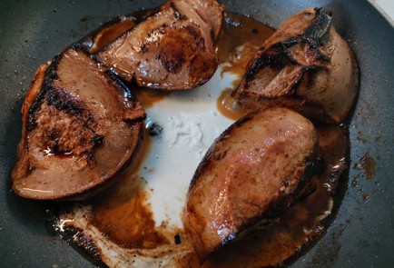 Фото шага рецепта Телячья печень 190478 шаг 9  