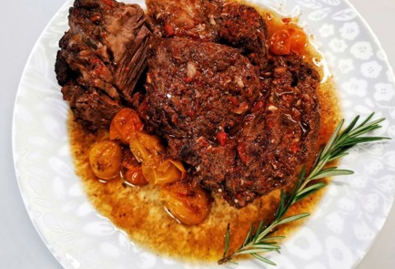 Фото шага рецепта Телячья шея в духовке 175602 шаг 14  