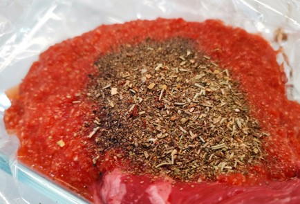 Фото шага рецепта Телячья шея в духовке 175602 шаг 6  