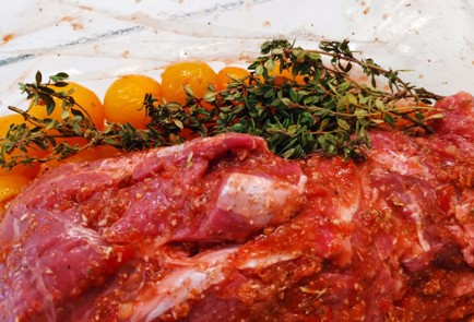 Фото шага рецепта Телячья шея в духовке 175602 шаг 9  