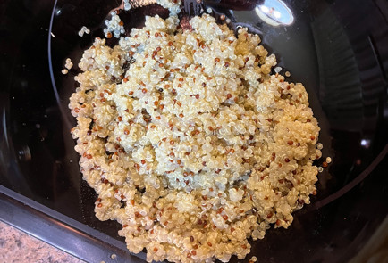 Фото шага рецепта Теплый салат с печенью и красными апельсинами 151892 шаг 4  