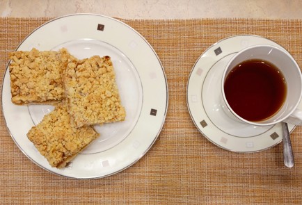 Фото шага рецепта Тертый пирог с фруктами 186975 шаг 13